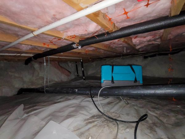 Crawl Space Water Remediation in Ypsilanti